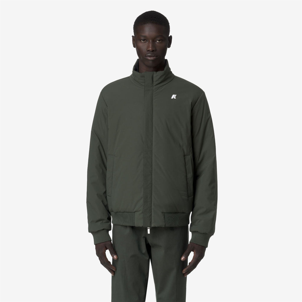 ARSENE ST WARM REVERSIBLE - Jackets - Short - Man - BLACK PURE-GREEN BLACKISH