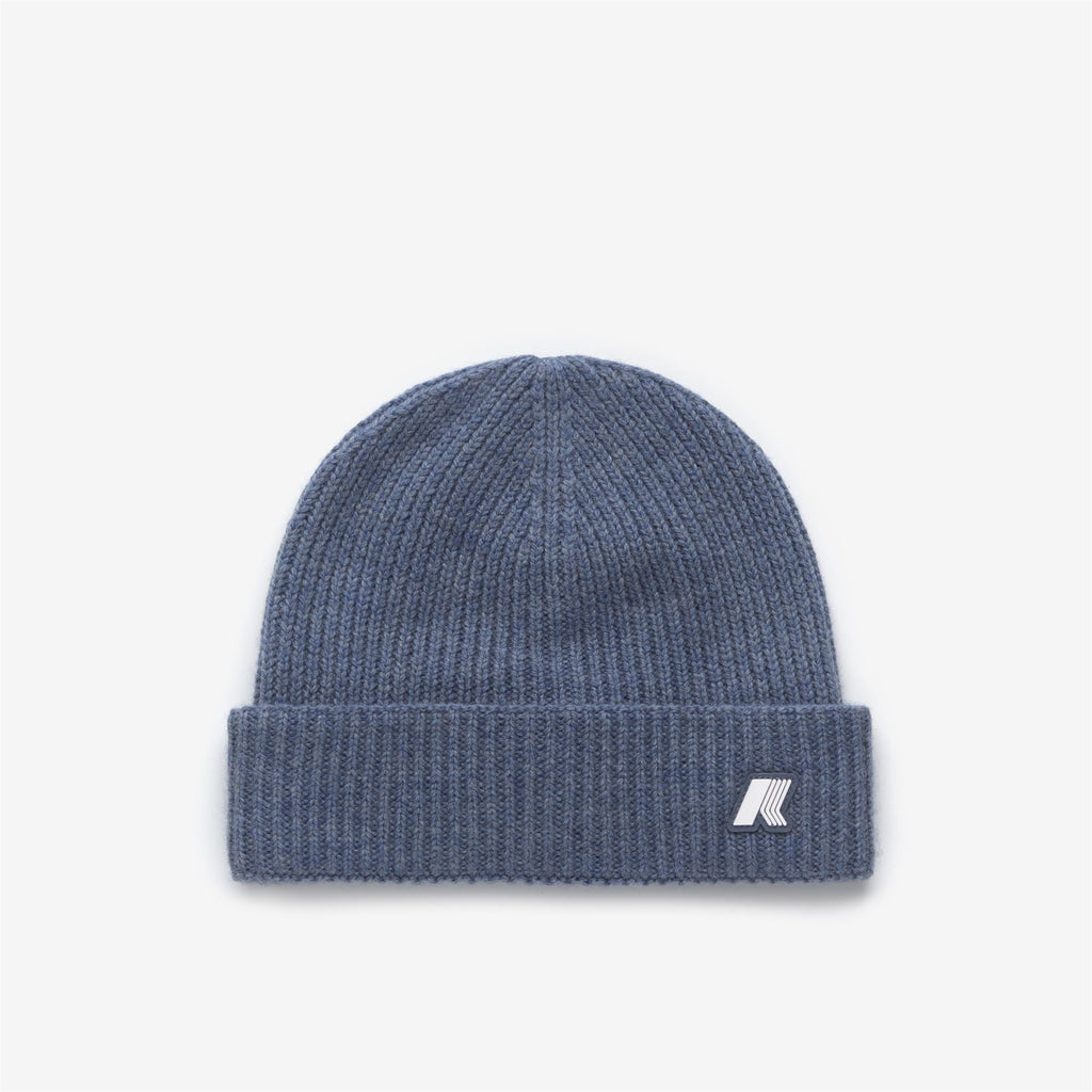 P. BRICE CARDIGAN STITCH - Headwear - Hat - Kid unisex - GREY BLUE AVIO MELANGE