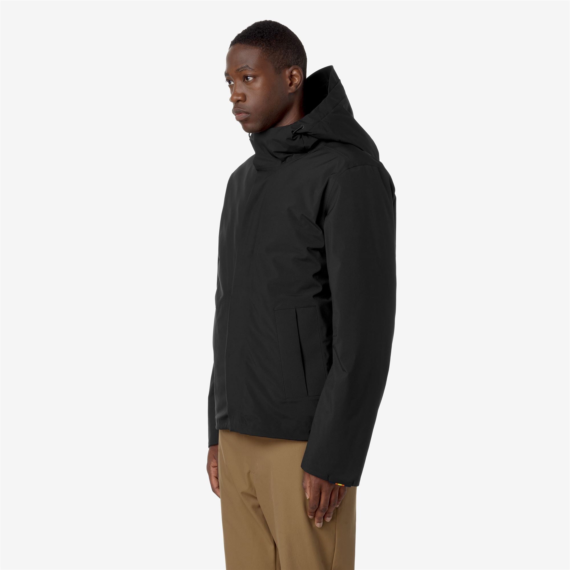 JACKEN BONDED PADDED - Jackets - Short - Man - BLACK PURE