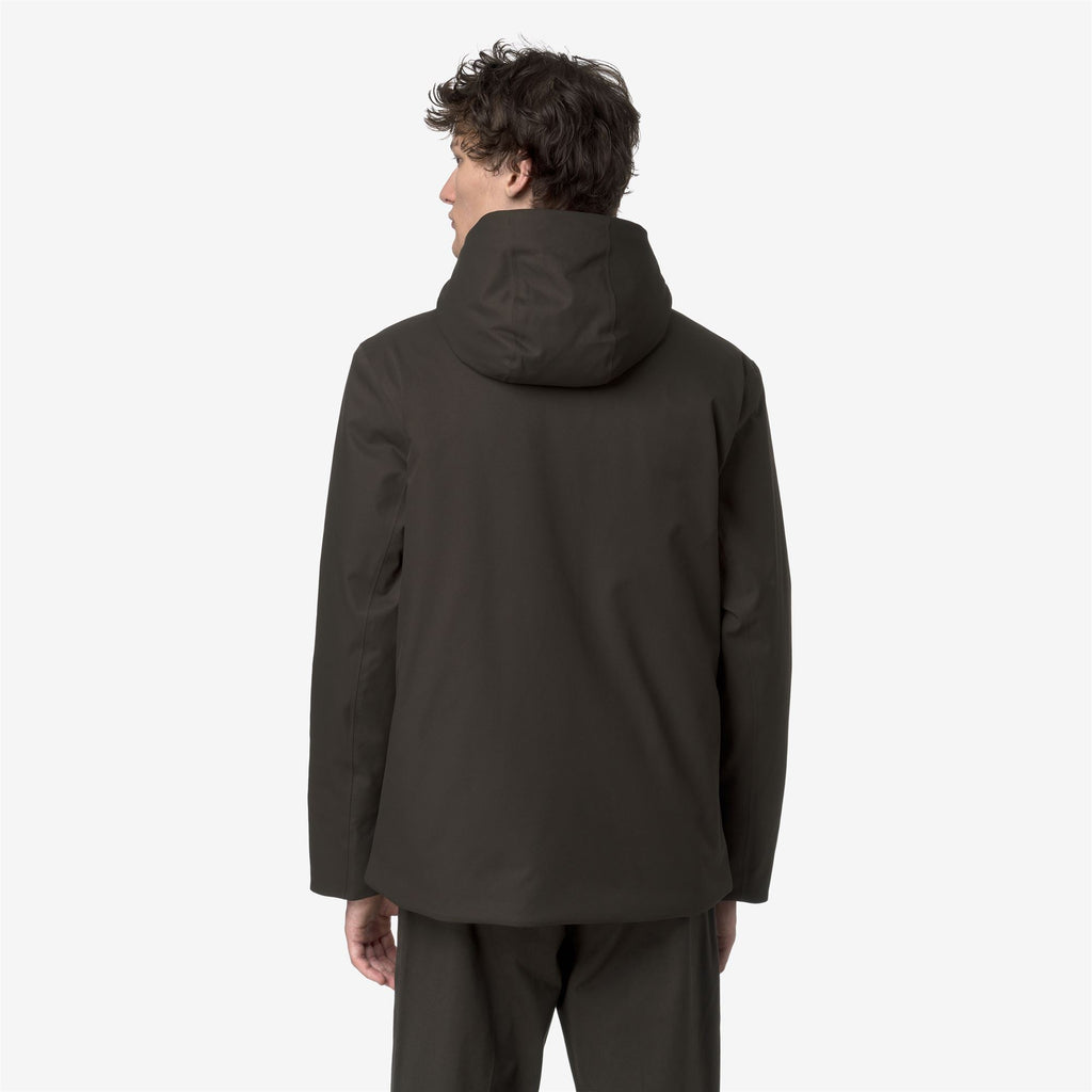 JACKO TWILL MARMOTTA - Jackets - Short - Man - BLACK OLIVE-BLUE AIRFORCE