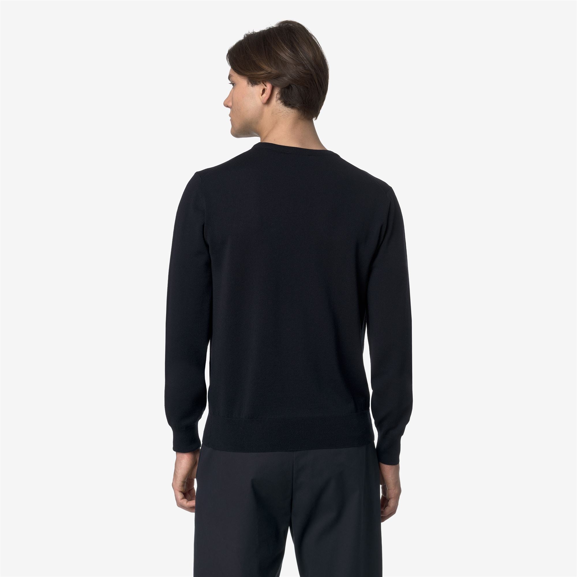 SEBASTIEN MERINO - KNITWEAR - Pull Over - Man - BLUE DEPTH