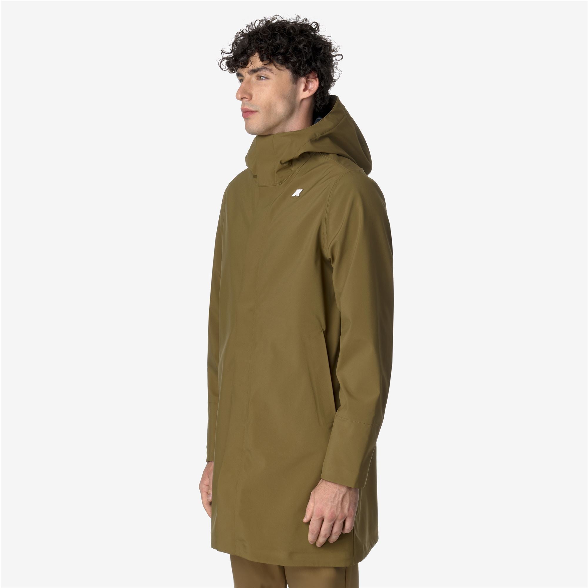 THOMAS BONDED - Jackets - Long - Man - BROWN CORDA-BLUE DEPTH