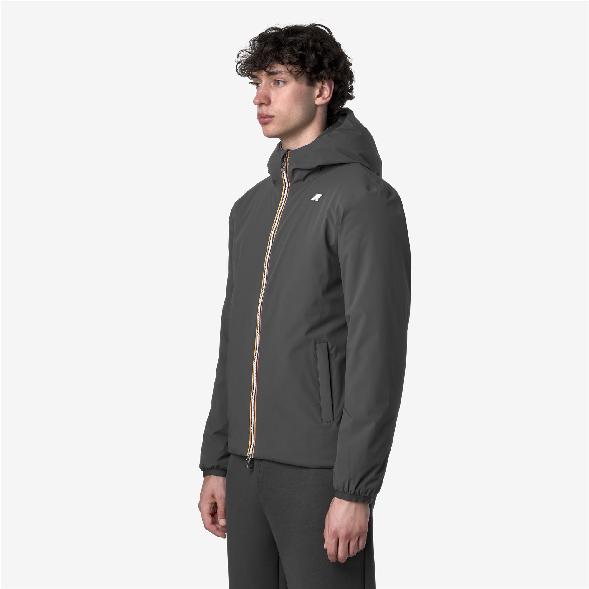 JACK ST WARM REVERSIBLE - Jackets - Short - Man - GREY SHADOW DK-GREEN OAK