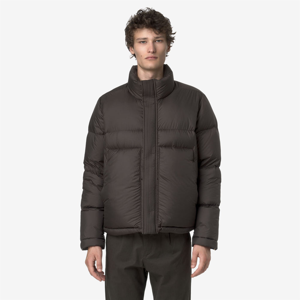 TUILL THERMO MICROFIBER - Jackets - Short - Man - BLACK OLIVE COMBO