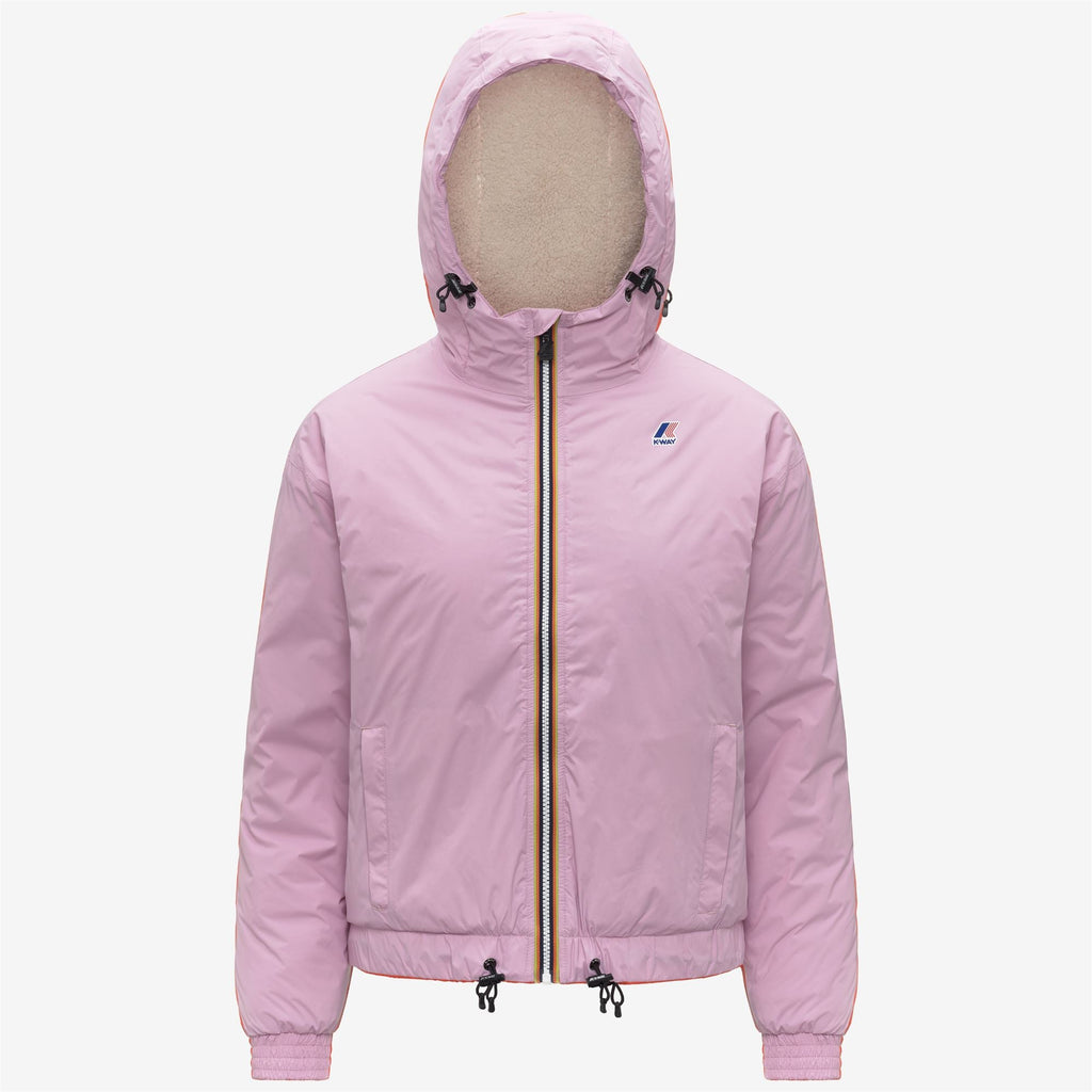 LE VRAI 4.0 ALBINE ORSETTO - Jackets - Short - Woman - PINK LAVENDER