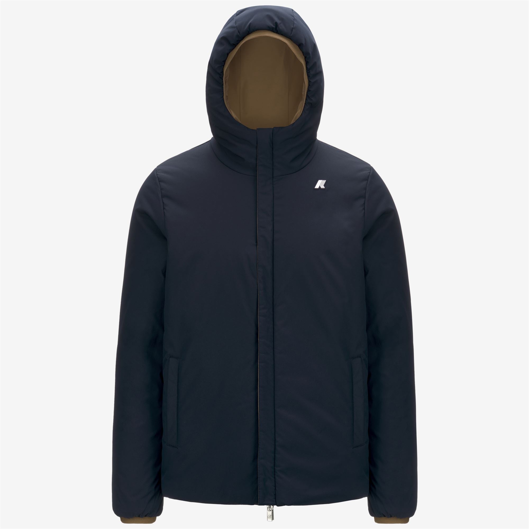 JACK ST WARM REVERSIBLE - Jackets - Short - Man - BROWN CORDA-BLUE DEPTH