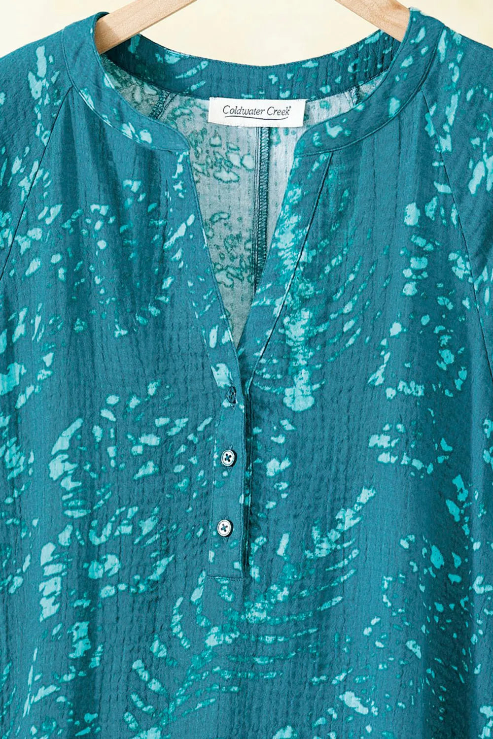 Batik Brushstroke Gauze Caftan