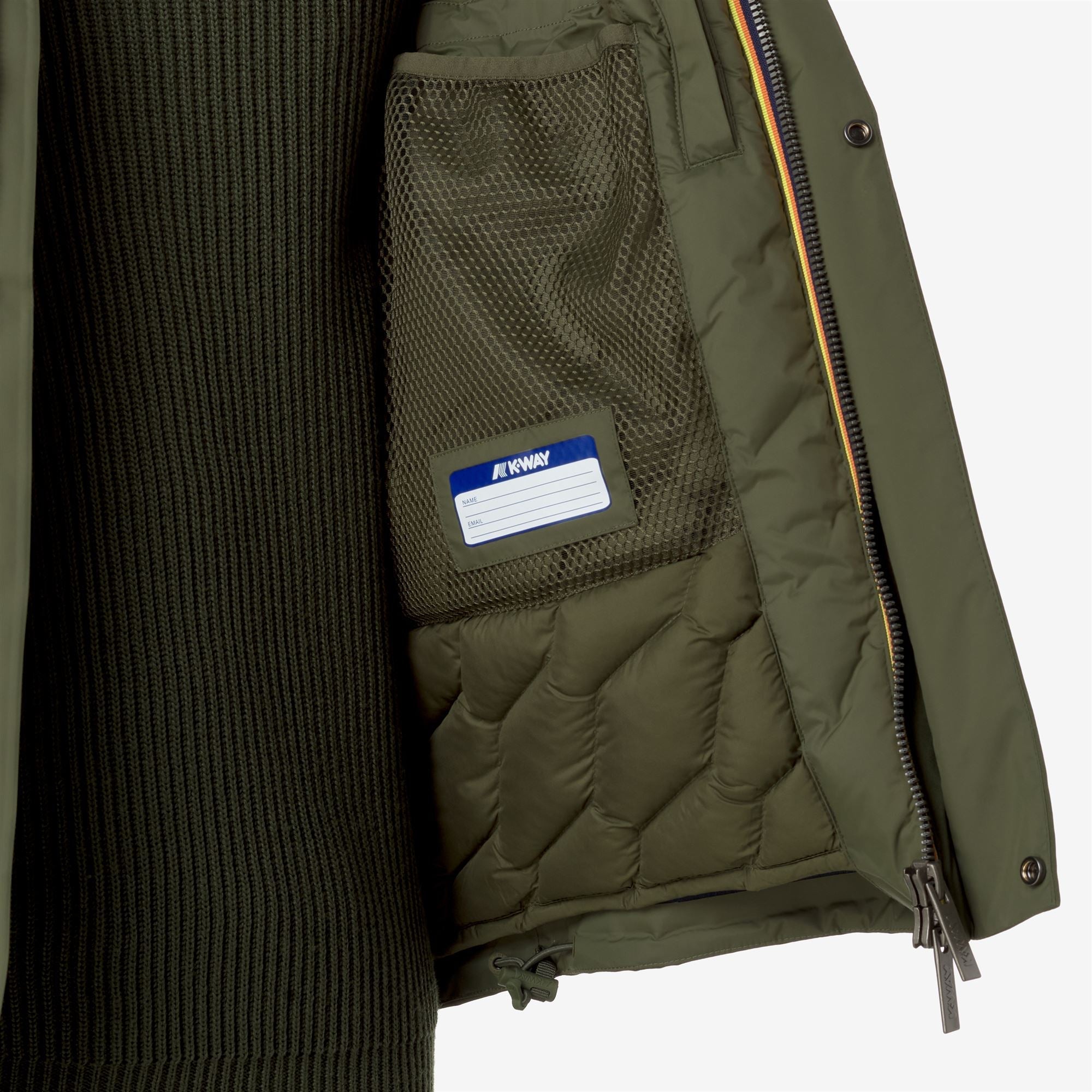 JACKEN BONDED PADDED - Jackets - Short - Man - GREEN CYPRESS