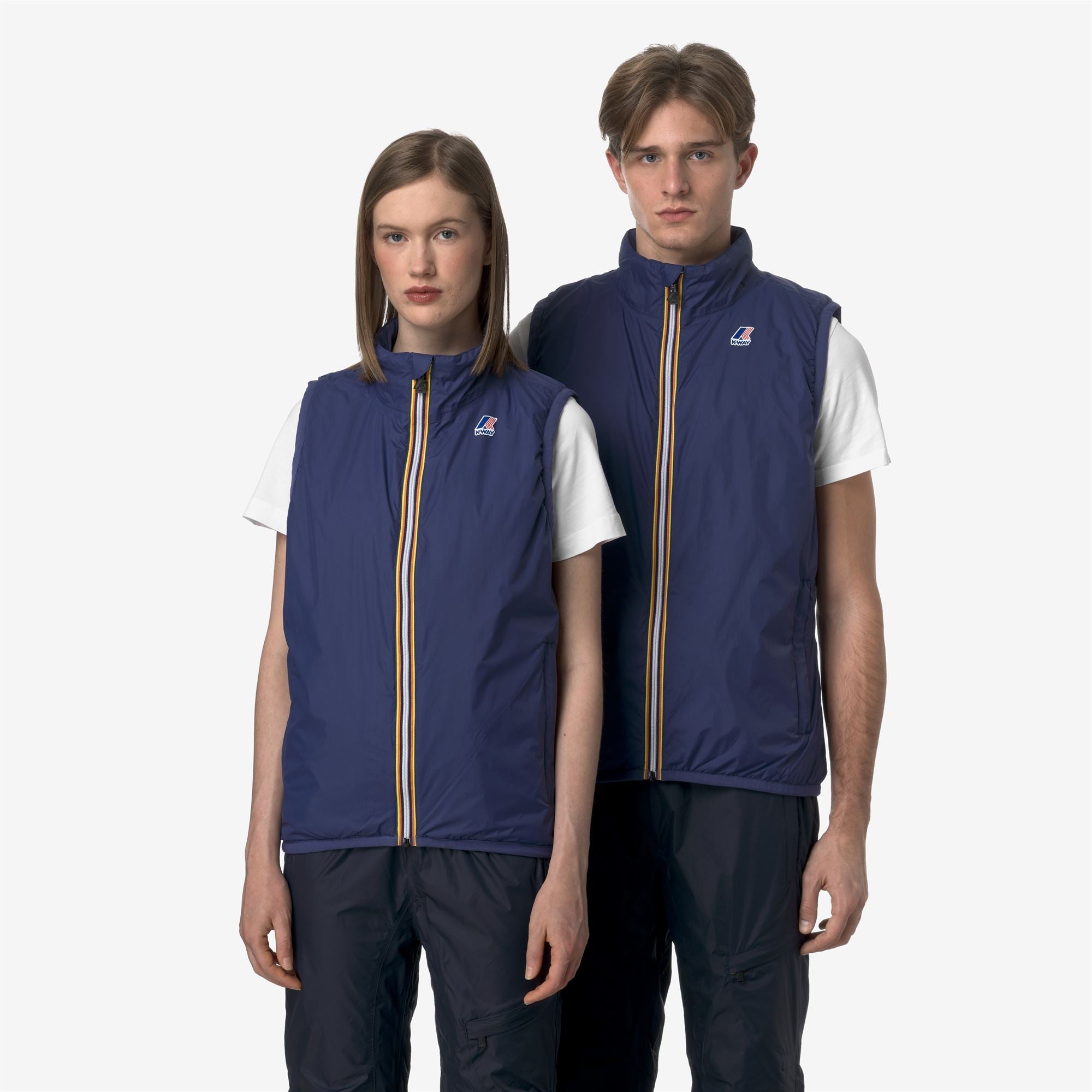 LE VRAI 4.0 ROULAND WARM - Jackets - Vest - Unisex - BLUE DEEP COBALT