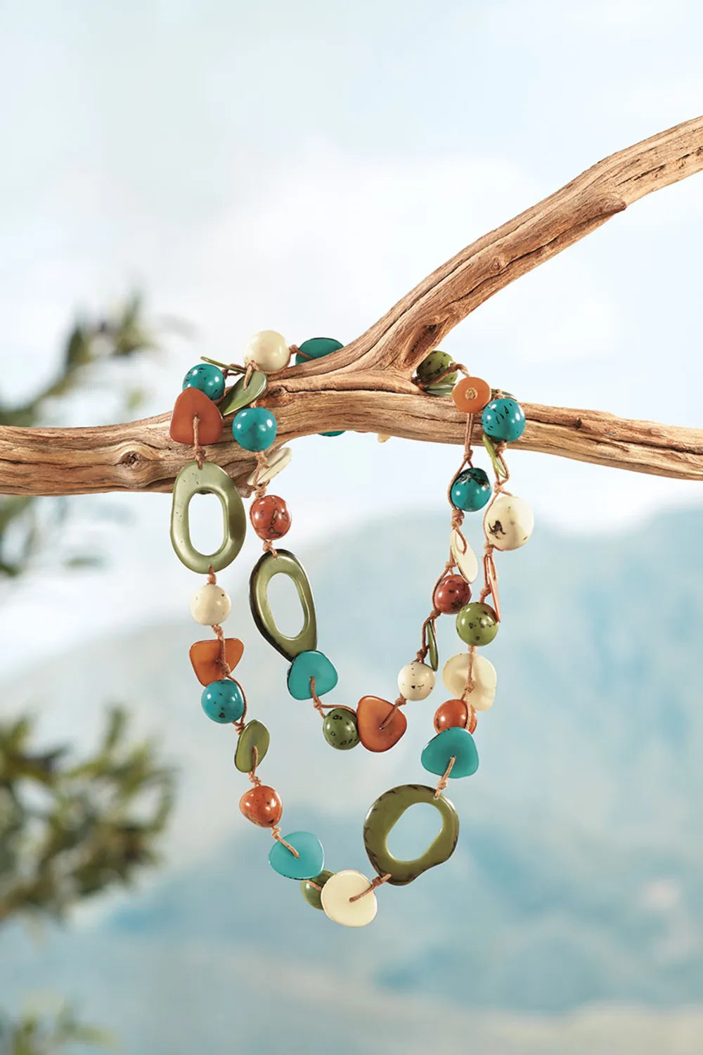 Artist's Palette Tagua Necklace