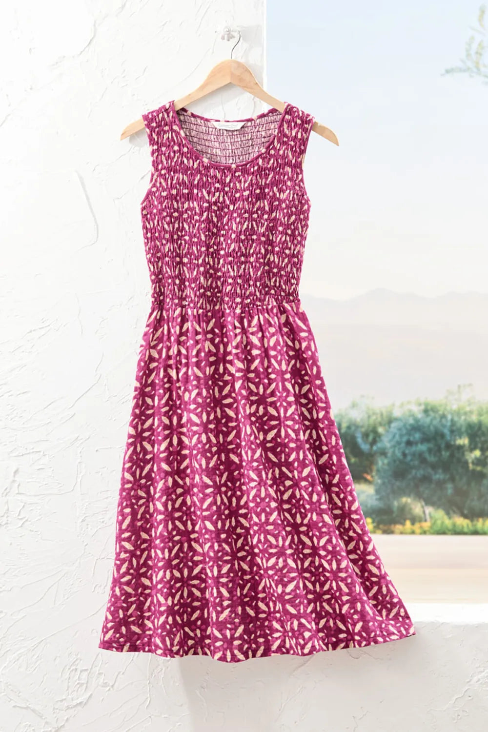 Batik Dreams Smocked Gauze Dress
