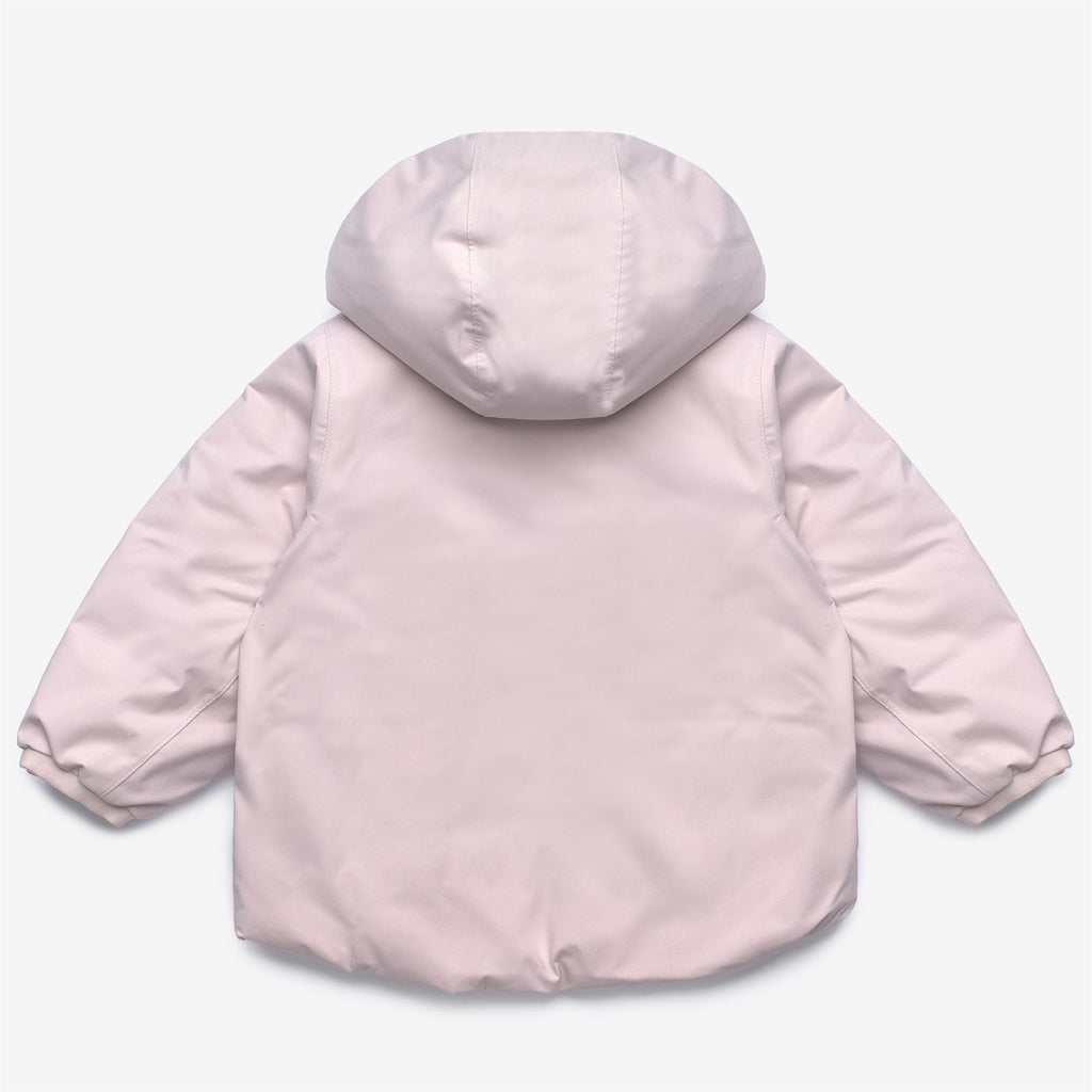 E. JACK ST THERMO REVERSIBLE - Jackets - Short - Kid unisex - ROSE HUSHED-WHITE GARDENIA