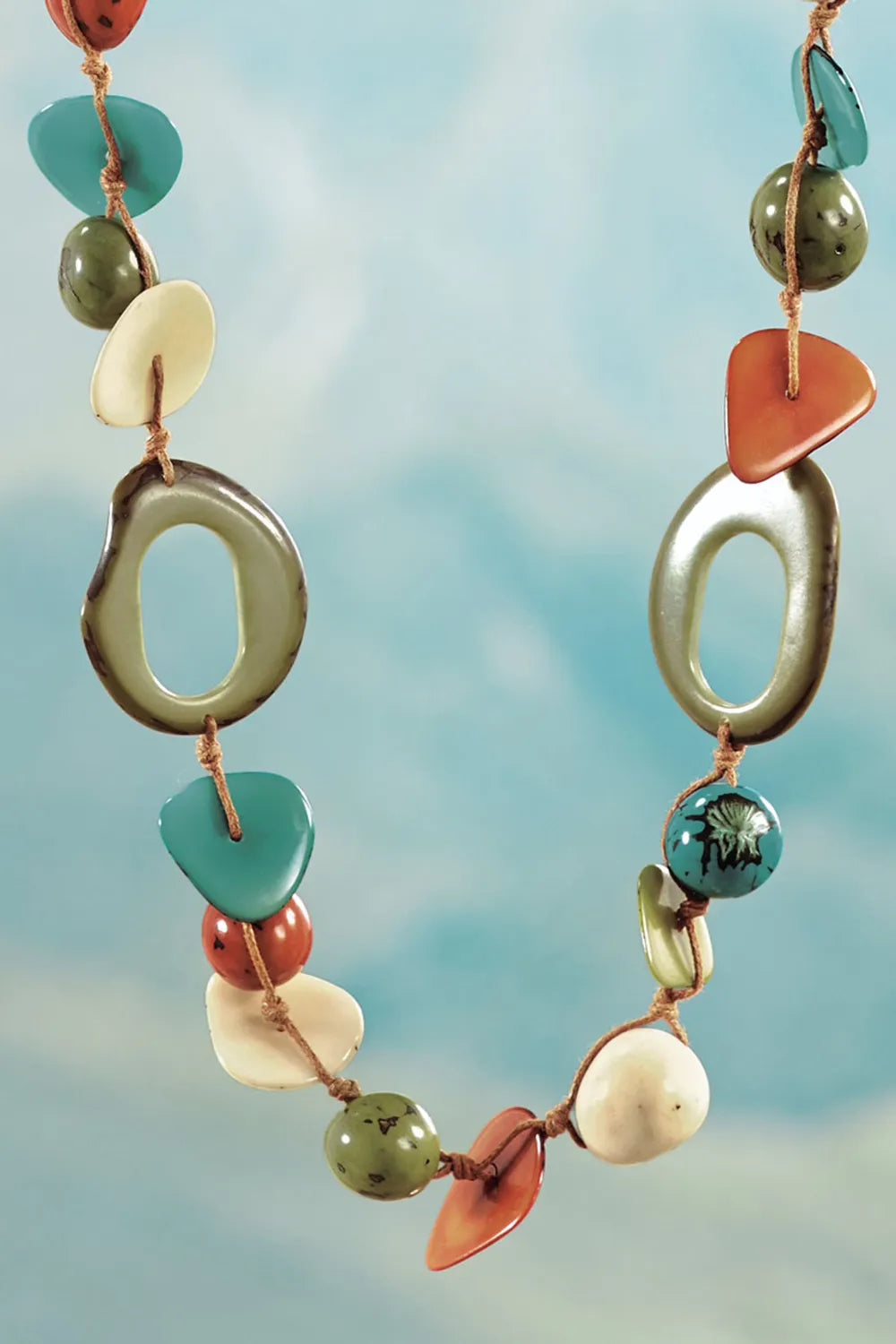 Artist's Palette Tagua Necklace