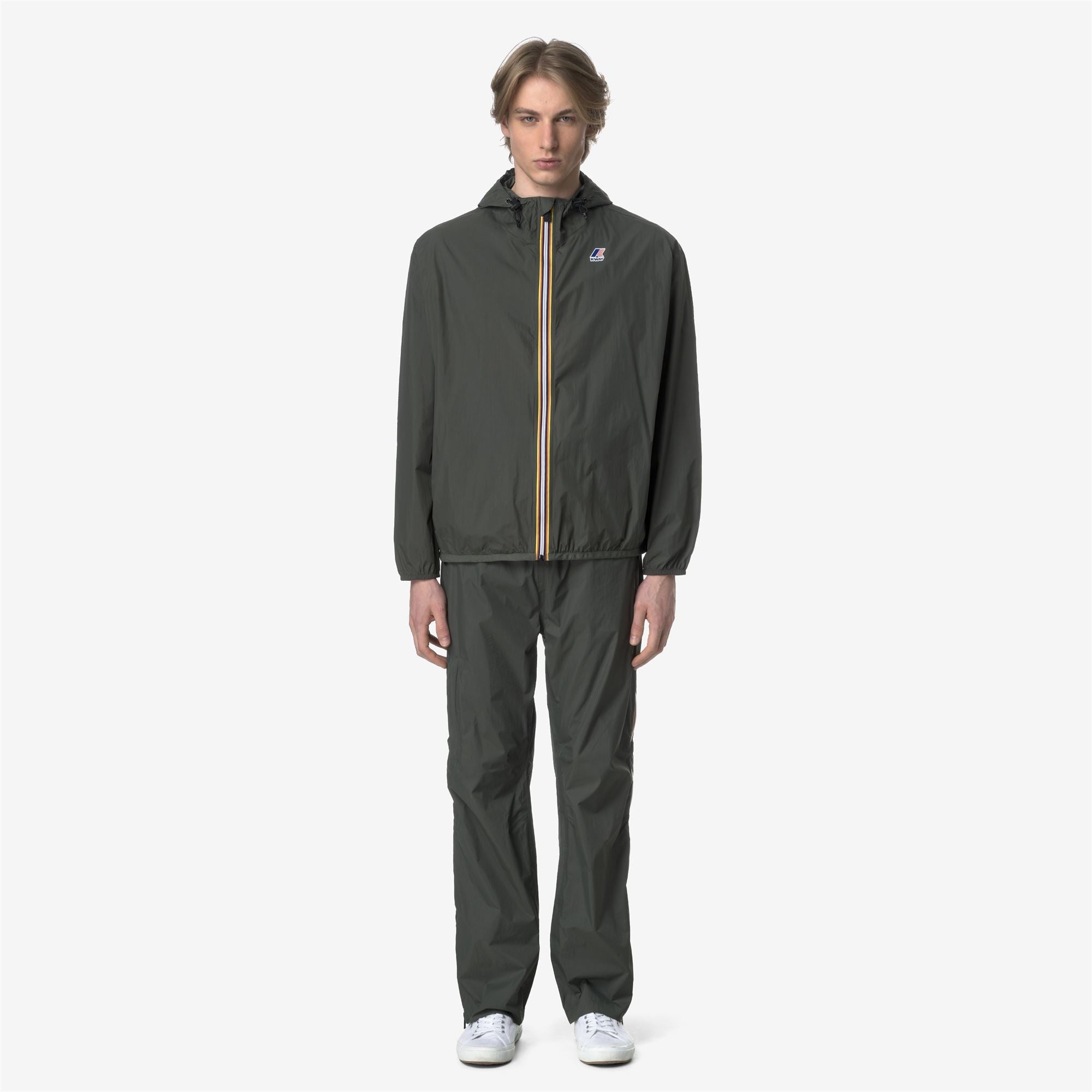 LE VRAI 4.0 ETHAN - Pants - Sport Trousers - Unisex - GREEN BLACKISH