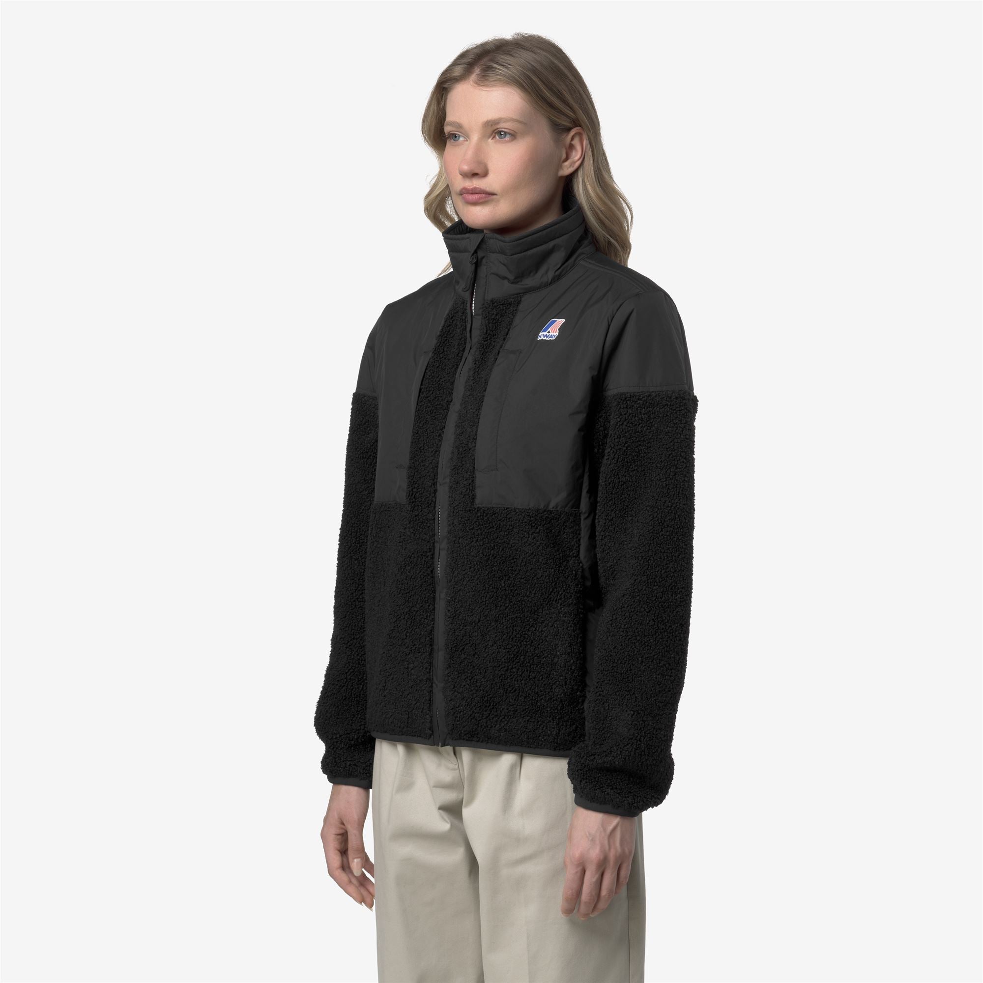 SIXTE 4.0 ORSETTO - Fleece - Jacket - Unisex - BLACK PURE