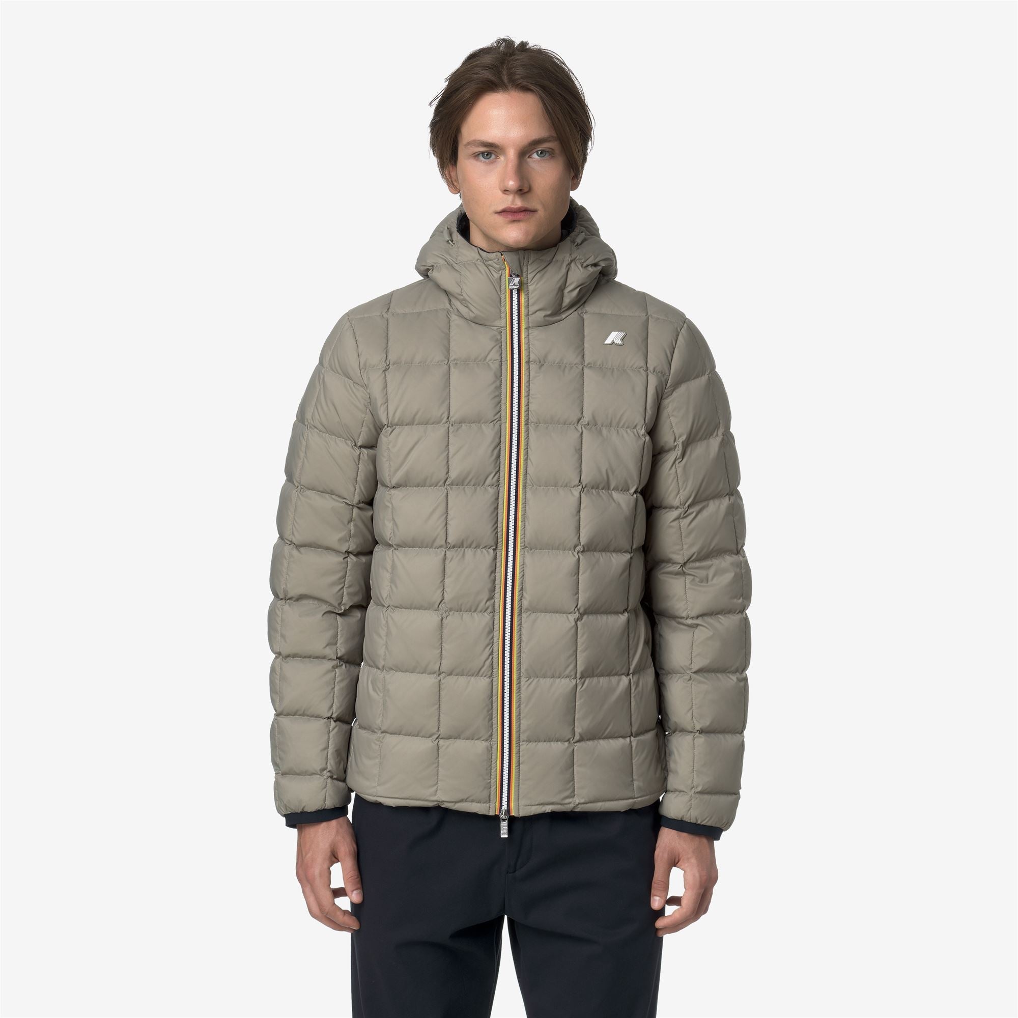 JACK ST THERMO REVERSIBLE - Jackets - Short - Man - BLUE DEPTH-GREEN OAK