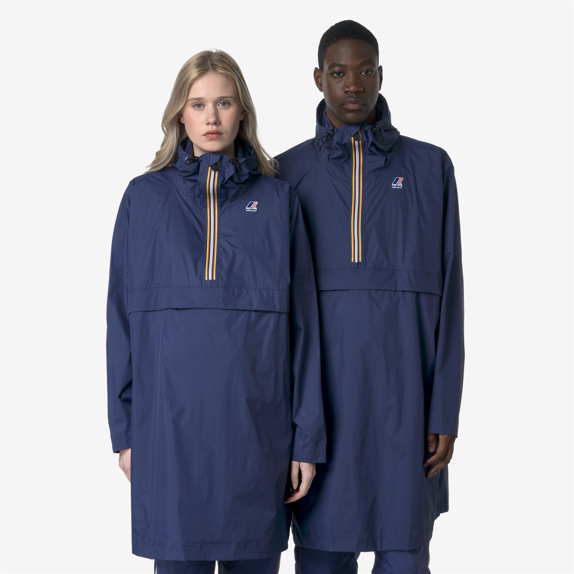 LE VRAI 4.0 FORTUNE - Jackets - PONCHO - Unisex - BLUE DEEP COBALT