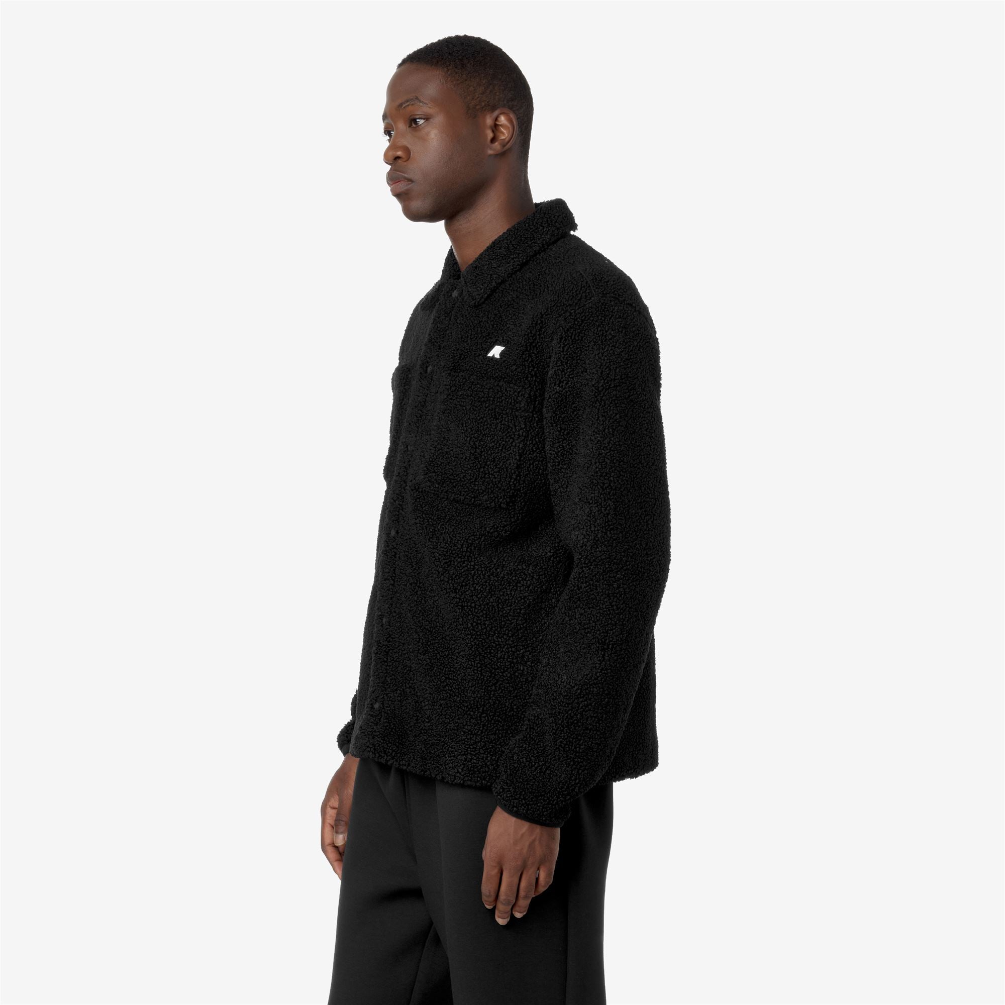 CAMERON SHERPA POLAR - Fleece - Jacket - Man - BLACK P-BLACK P