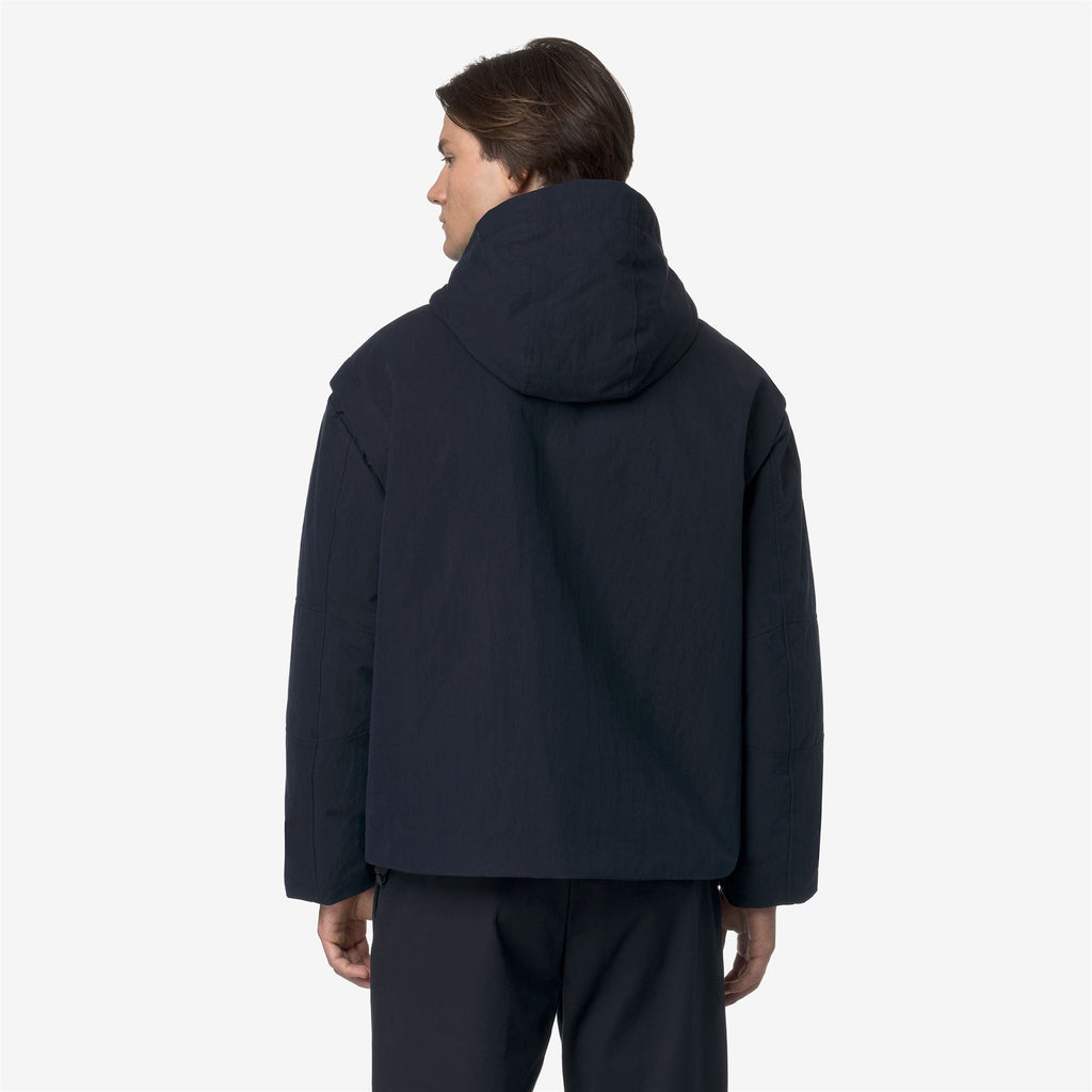 GUILLERMO COTTON FEEL - Jackets - Short - Man - BLUE DEPTH COMBO