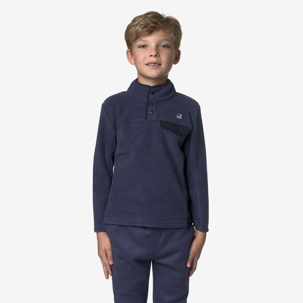 P. BARNABE 4.0 POLAR - Fleece - Jumper - Kid unisex - BLUE DEEP COBALT-BLUE DEPTH