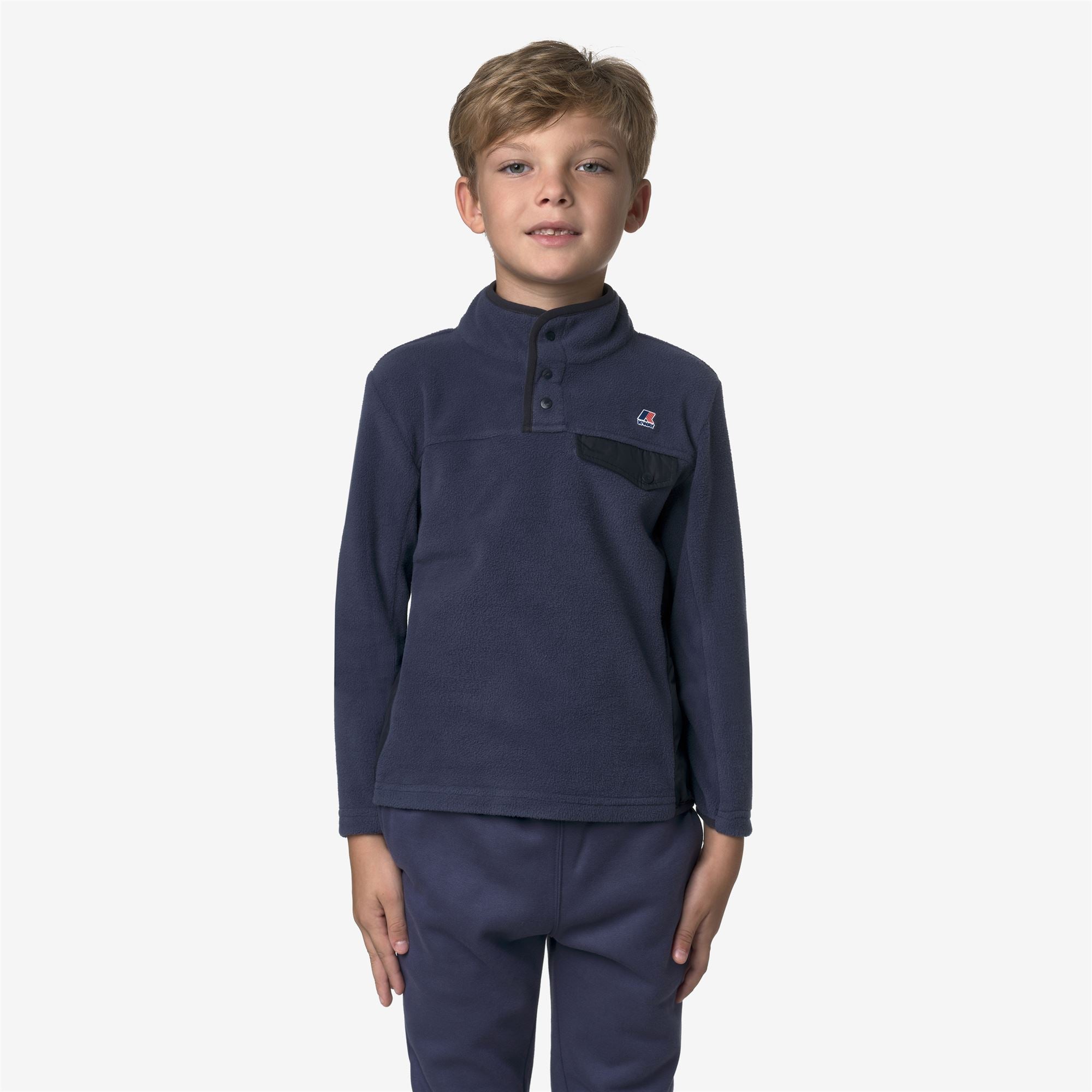 P. BARNABE 4.0 POLAR - Fleece - Jumper - Kid unisex - BLUE DEEP COBALT-BLUE DEPTH