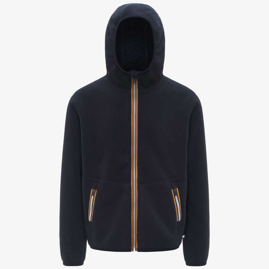 JACK SHERPA POLAR REVERSIBLE - Fleece - Jacket - Man - BLUE DEPTH-BLUE DEPTH