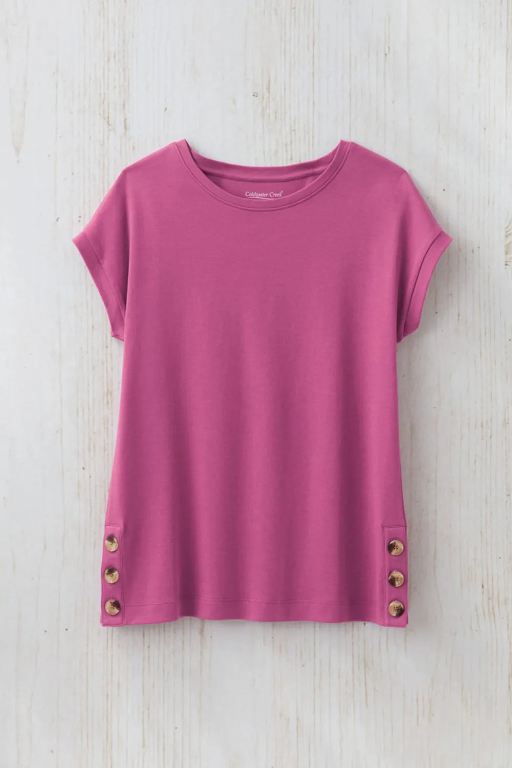#BestCottonTM Side-Button Tunic