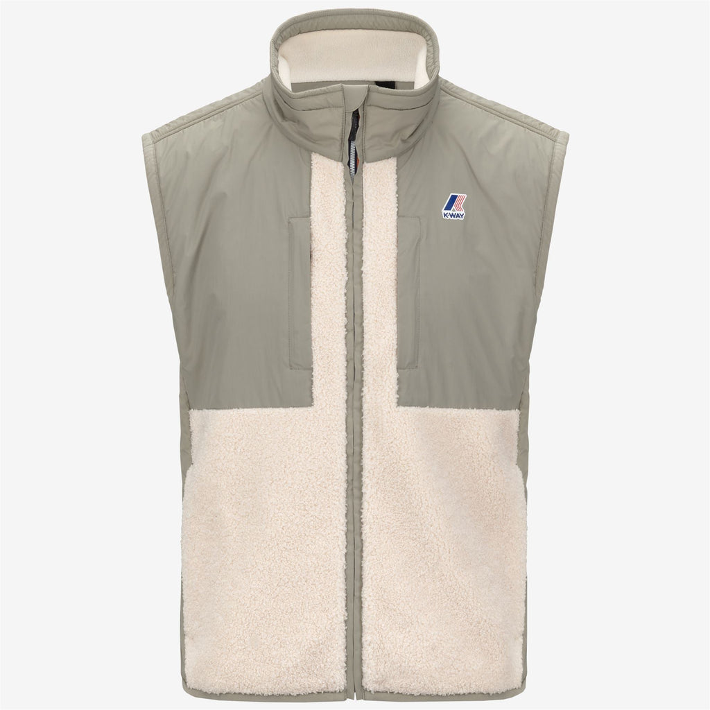 VITAL 4.0 ORSETTO - Fleece - Vest - Unisex - GREEN OAK-ECRU