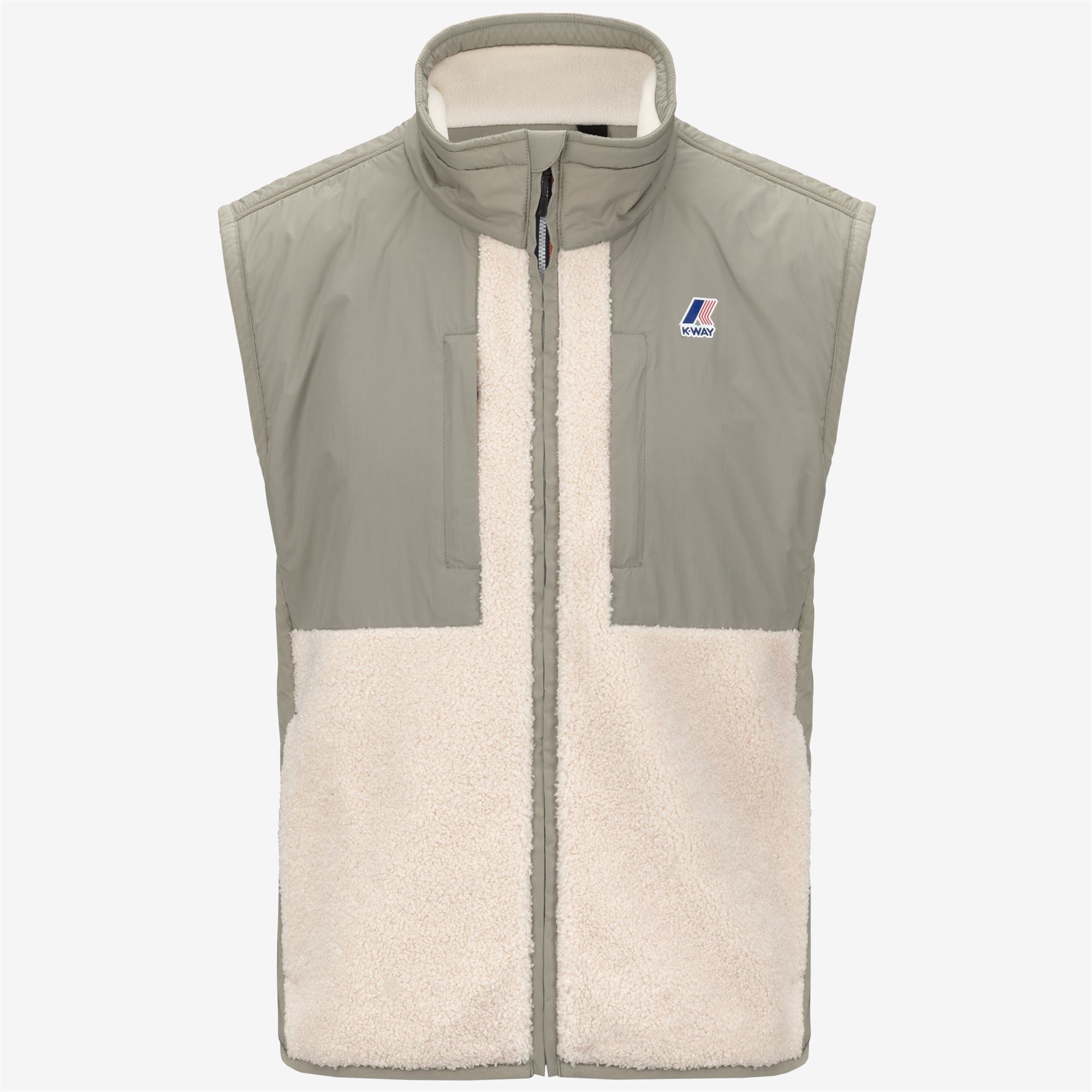 VITAL 4.0 ORSETTO - Fleece - Vest - Unisex - GREEN OAK-ECRU