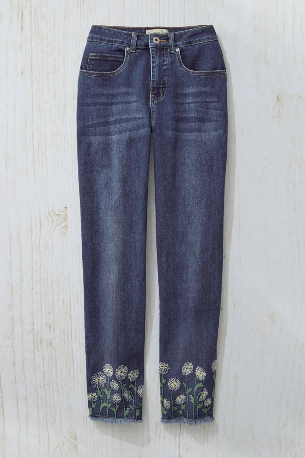 Artful Daisies Ankle Jeans