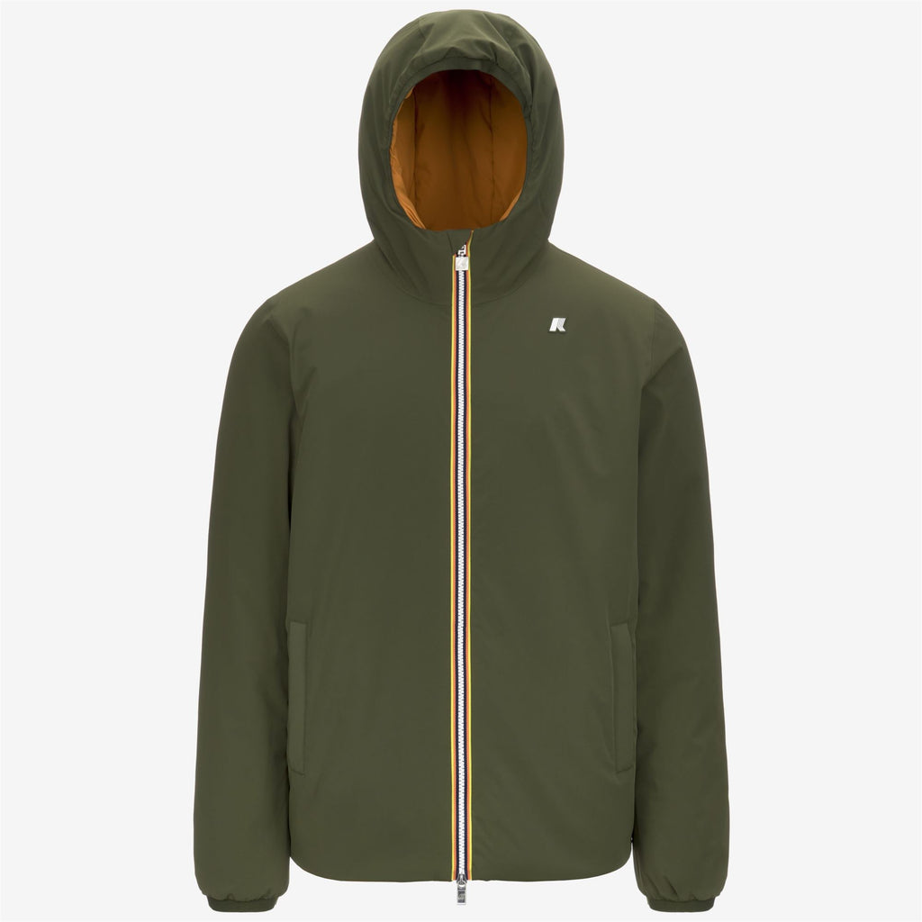 JACK ST WARM REVERSIBLE - Jackets - Short - Man - GREEN C-YELLOW I