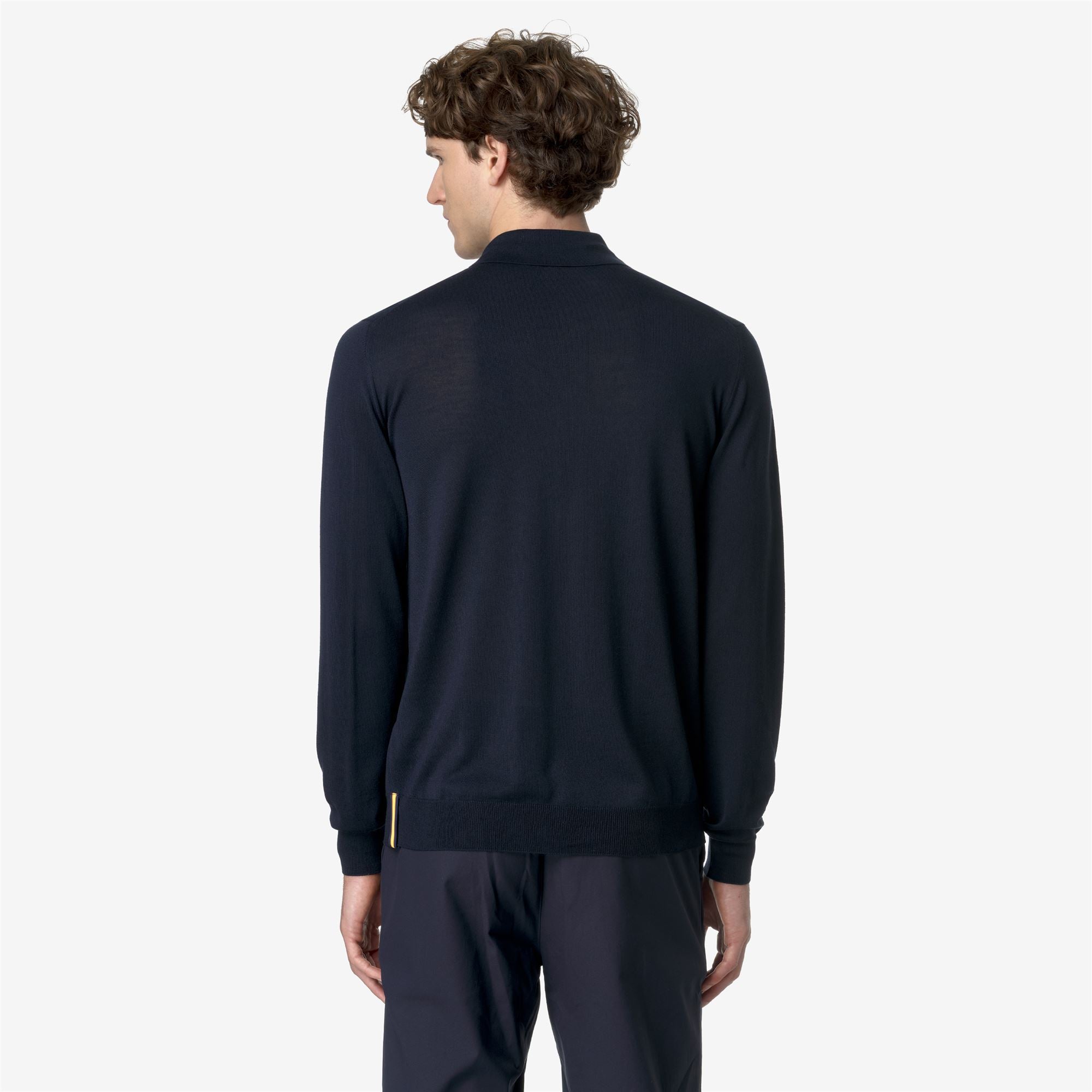 REY WOOL MERINO BLEND - KNITWEAR - Pull Over - Man - BLUE DEPTH