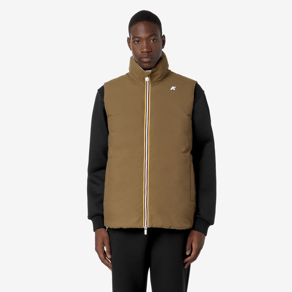 VALEN ST THERMO REVERSIBLE - Jackets - Short - Man - BROWN C-BEIGE G