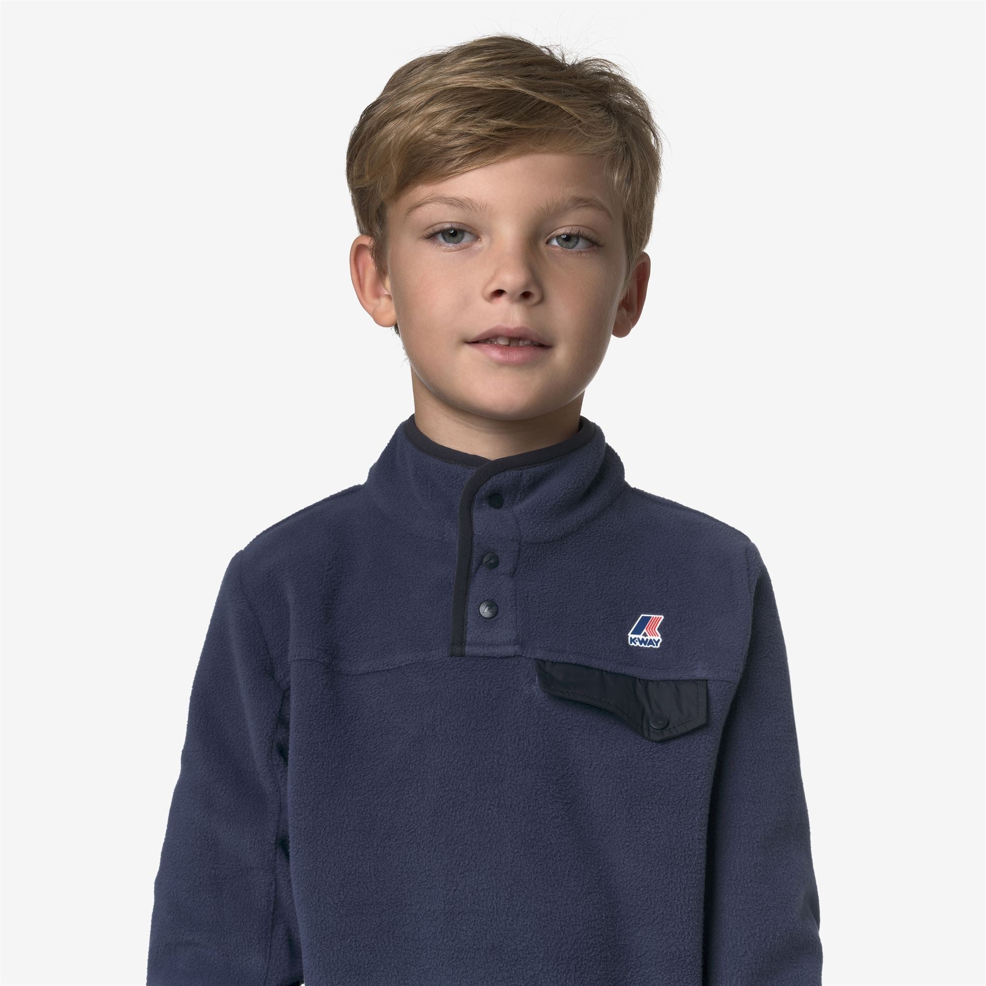 P. BARNABE 4.0 POLAR - Fleece - Jumper - Kid unisex - BLUE DEEP COBALT-BLUE DEPTH