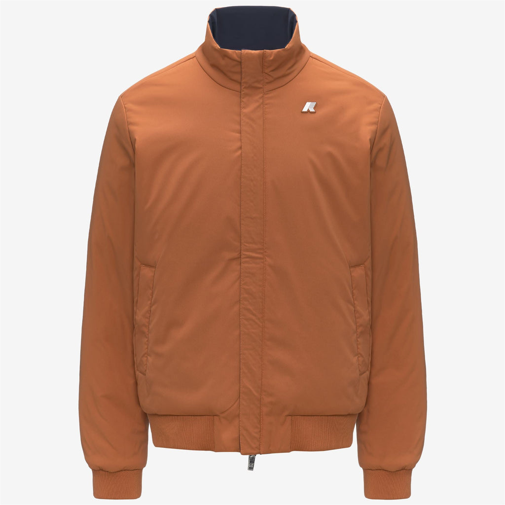 ARSENE ST WARM REVERSIBLE - Jackets - Short - Man - BLUE DEPTH-ORANGE ADOBE