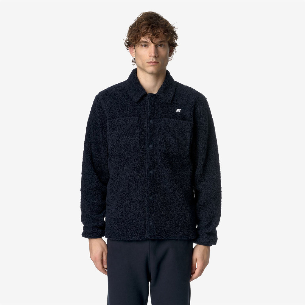 CAMERON SHERPA POLAR - Fleece - Jacket - Man - BLUE DEPTH-BLUE DEPTH