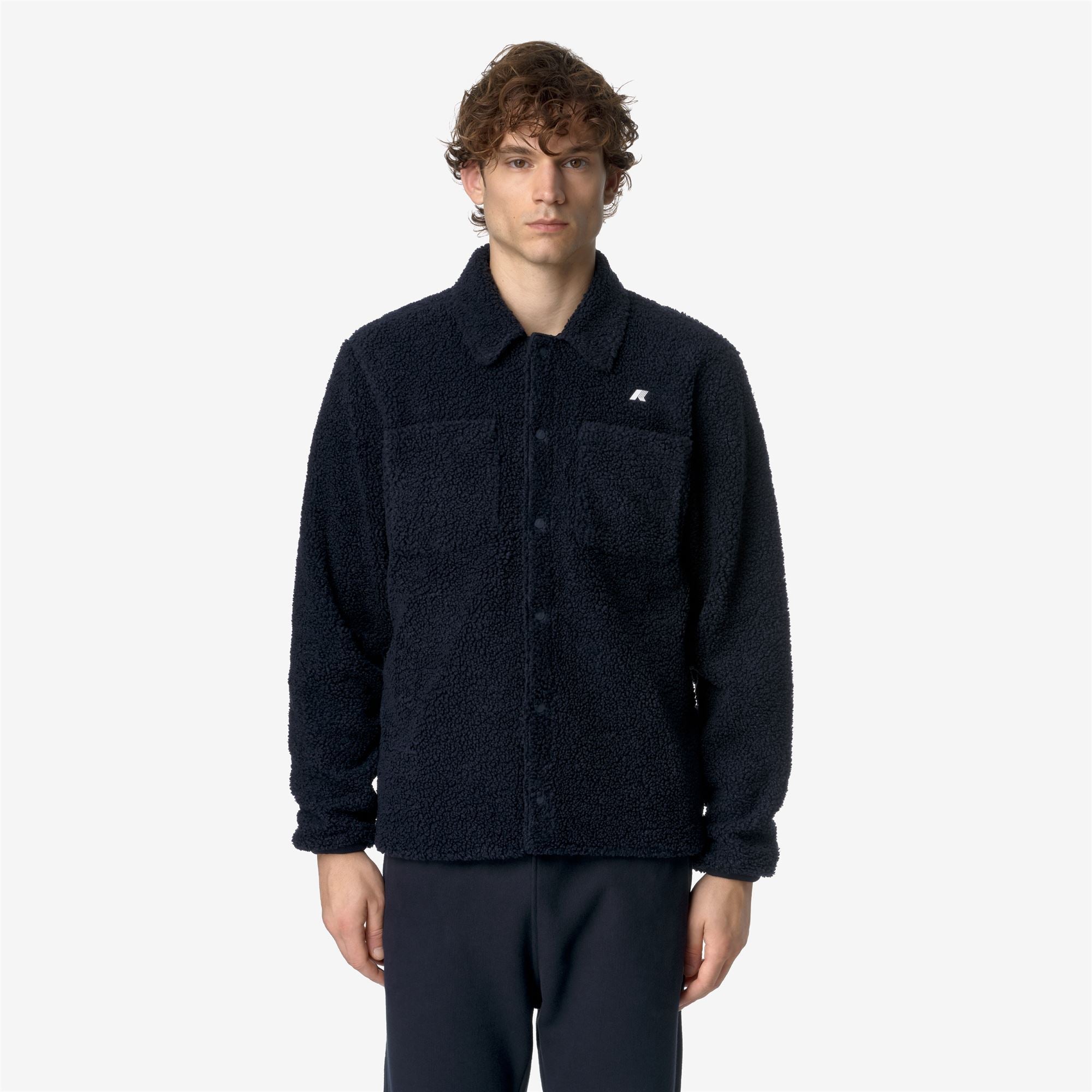 CAMERON SHERPA POLAR - Fleece - Jacket - Man - BLUE DEPTH-BLUE DEPTH