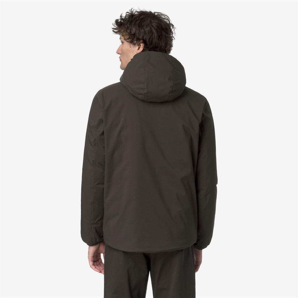 JACK ST THERMO REVERSIBLE - Jackets - Short - Man - BLACK OLIVE-BLUE DEPTH