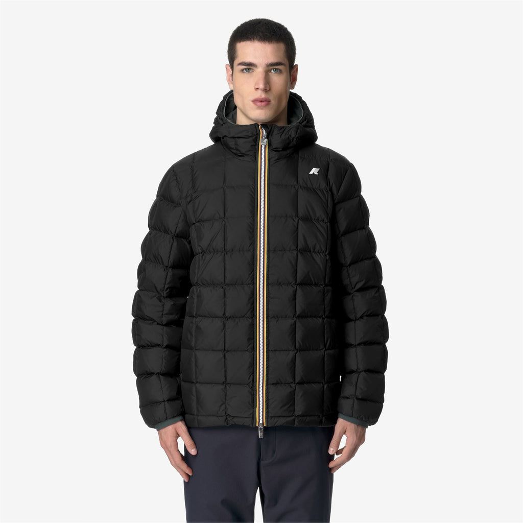 JACK ST THERMO REVERSIBLE - Jackets - Short - Man - GREEN BLACKISH-BLACK PURE