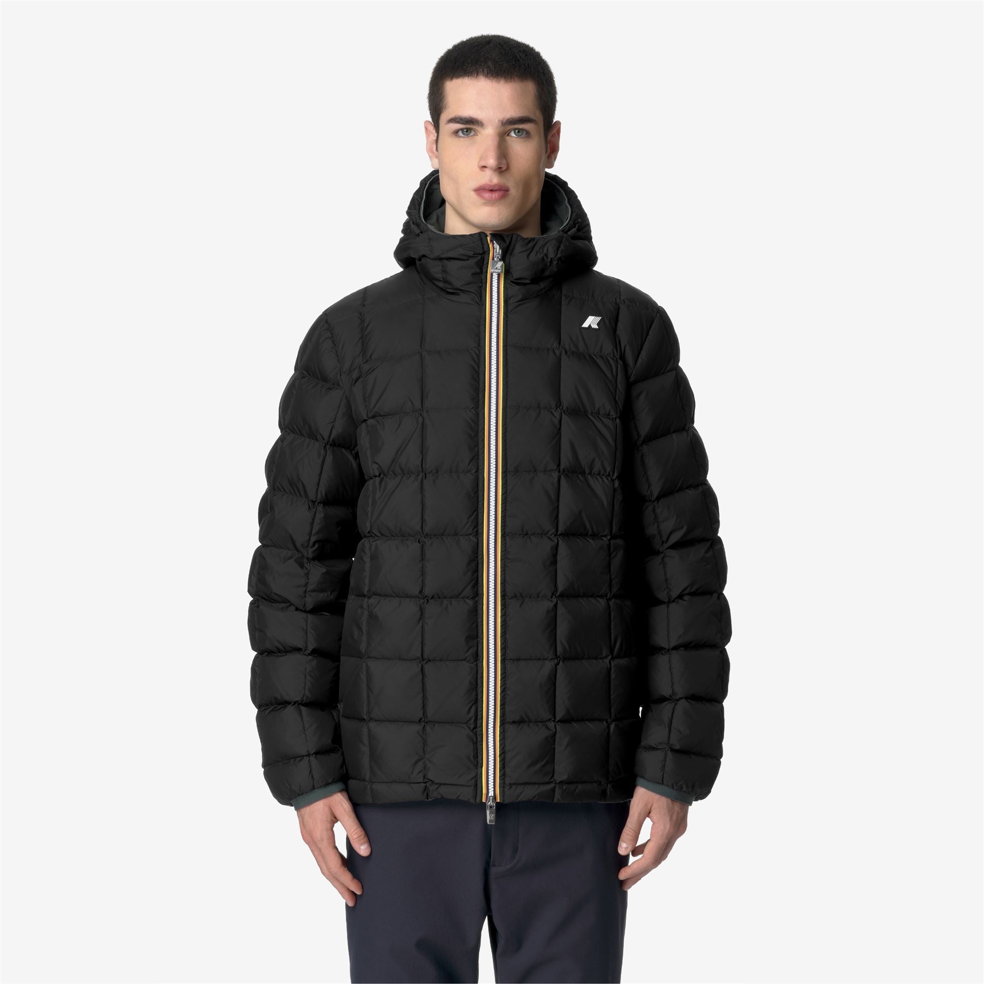 JACK ST THERMO REVERSIBLE - Jackets - Short - Man - GREEN BLACKISH-BLACK PURE