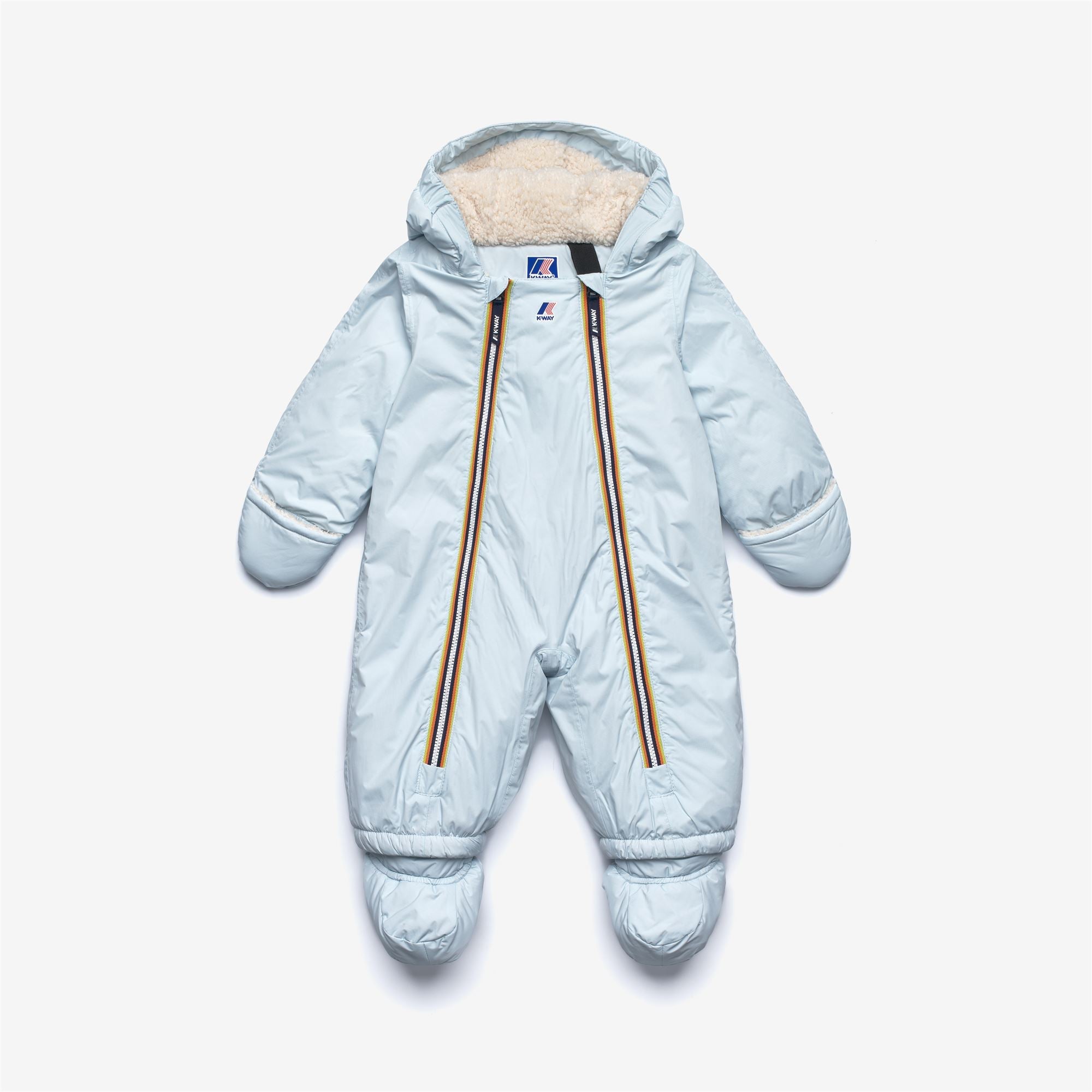 E. LE VRAI 4.0 SNOTTY ORSETTO - Sport Suits - TRACKSUIT - Kid unisex - BLUE BABY