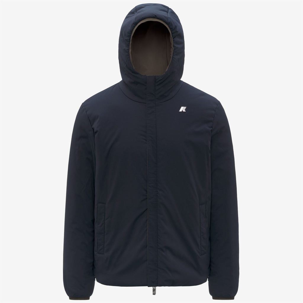 JACK ST WARM REVERSIBLE - Jackets - Short - Man - BLACK OLIVE-BLUE DEPTH