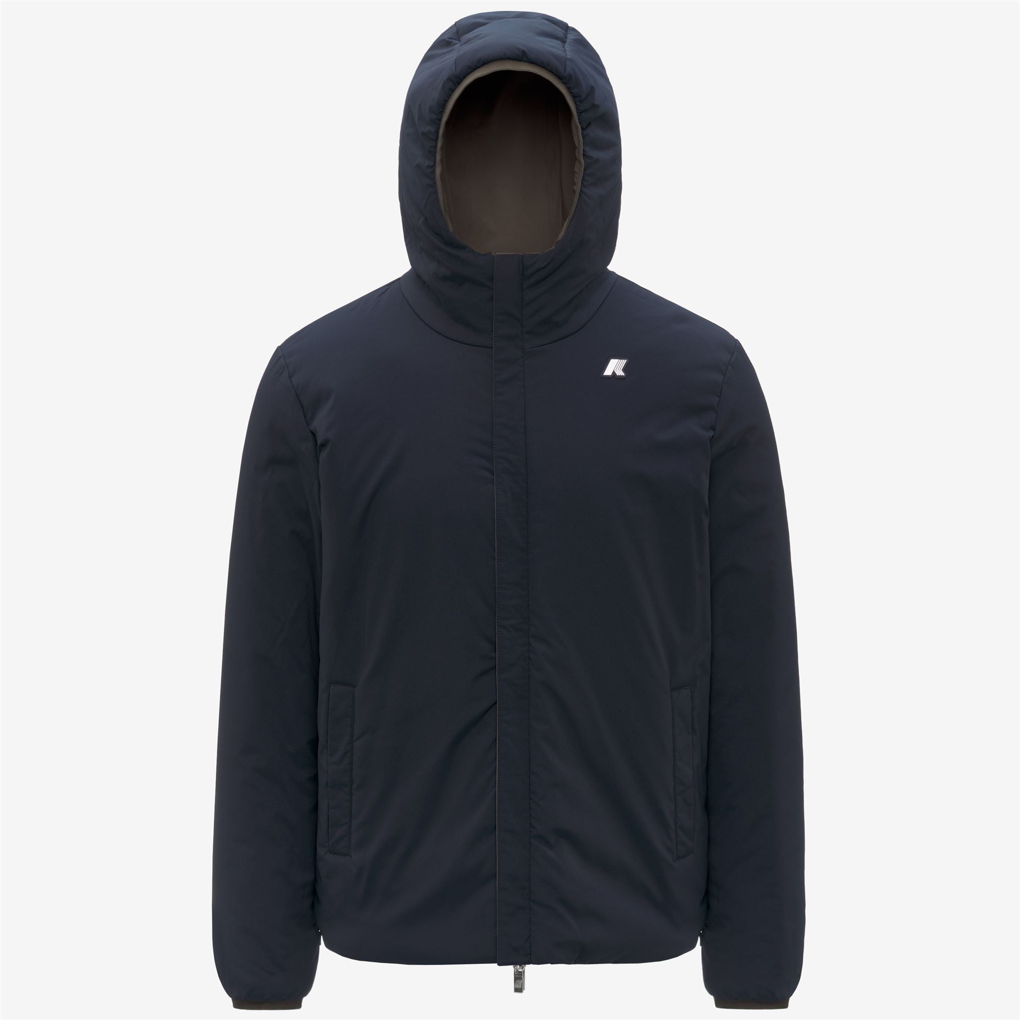JACK ST WARM REVERSIBLE - Jackets - Short - Man - BLACK OLIVE-BLUE DEPTH