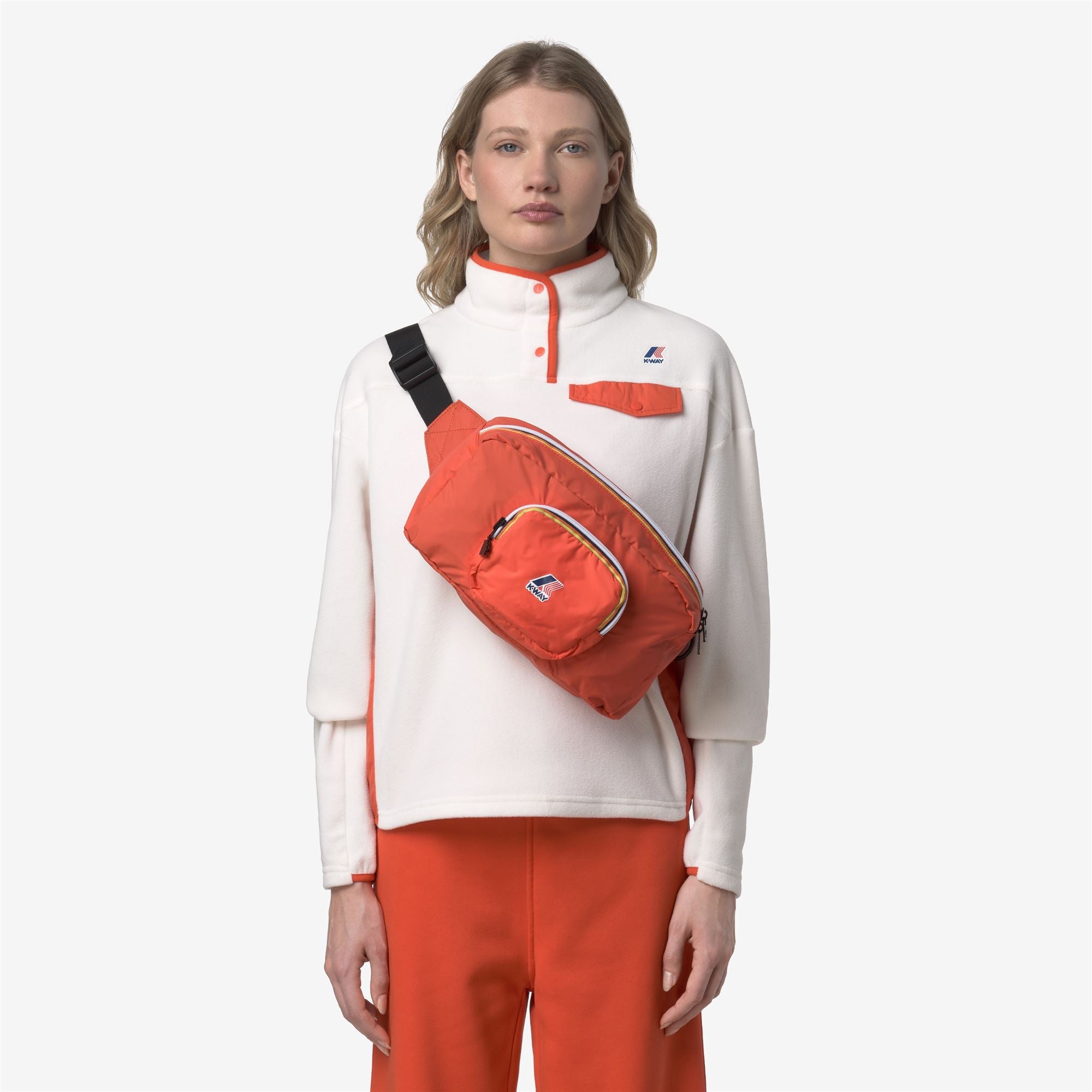 LE VRAI 4.0 SYLVAIN - Bags - Waist Bag - Unisex - ORANGE FIESTA