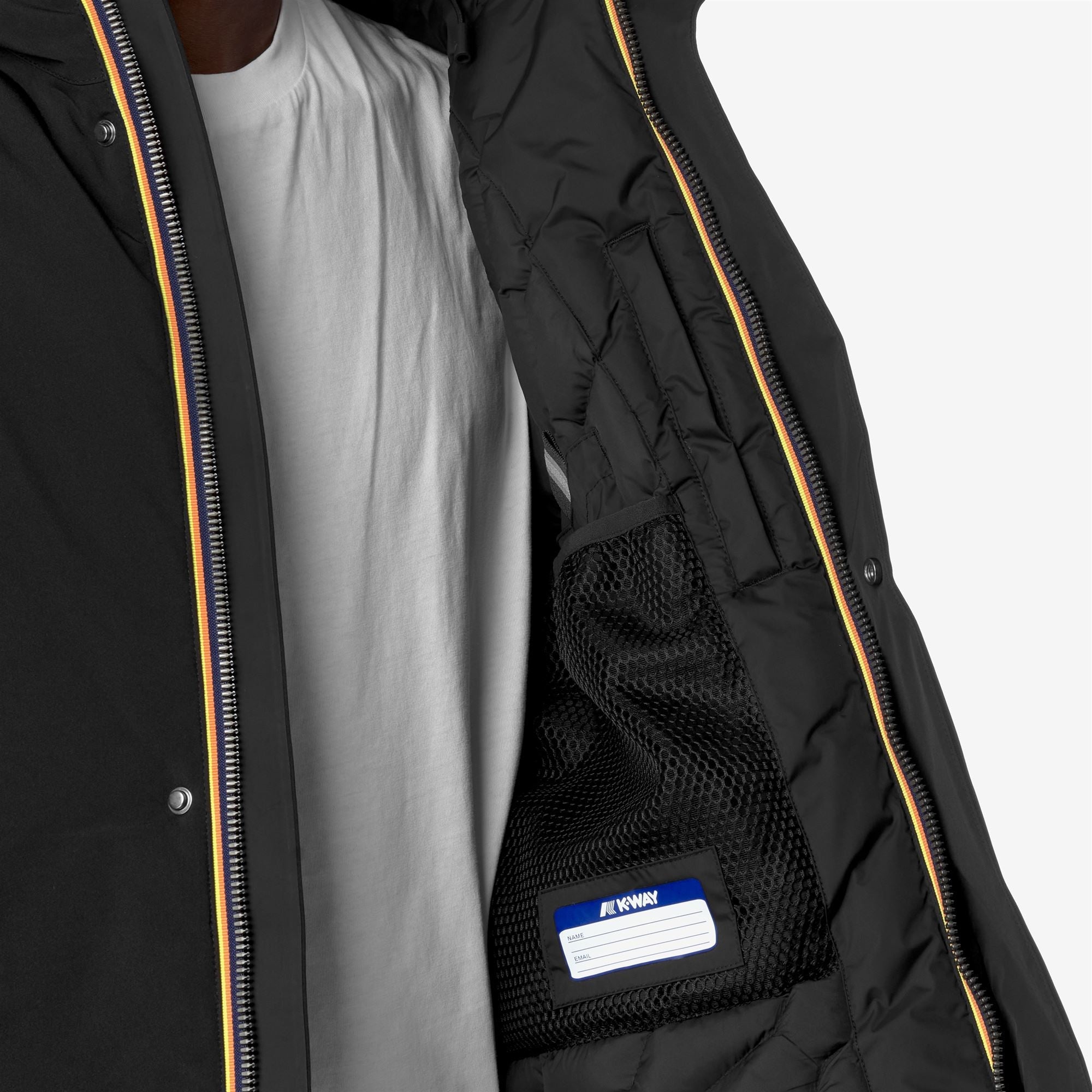 JACKEN BONDED PADDED - Jackets - Short - Man - BLACK PURE