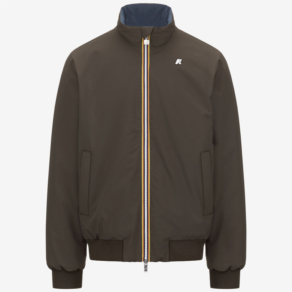 ARSENE ST WARM REVERSIBLE - Jackets - Short - Man - BLACK OLIVE-BLUE AIRFORCE