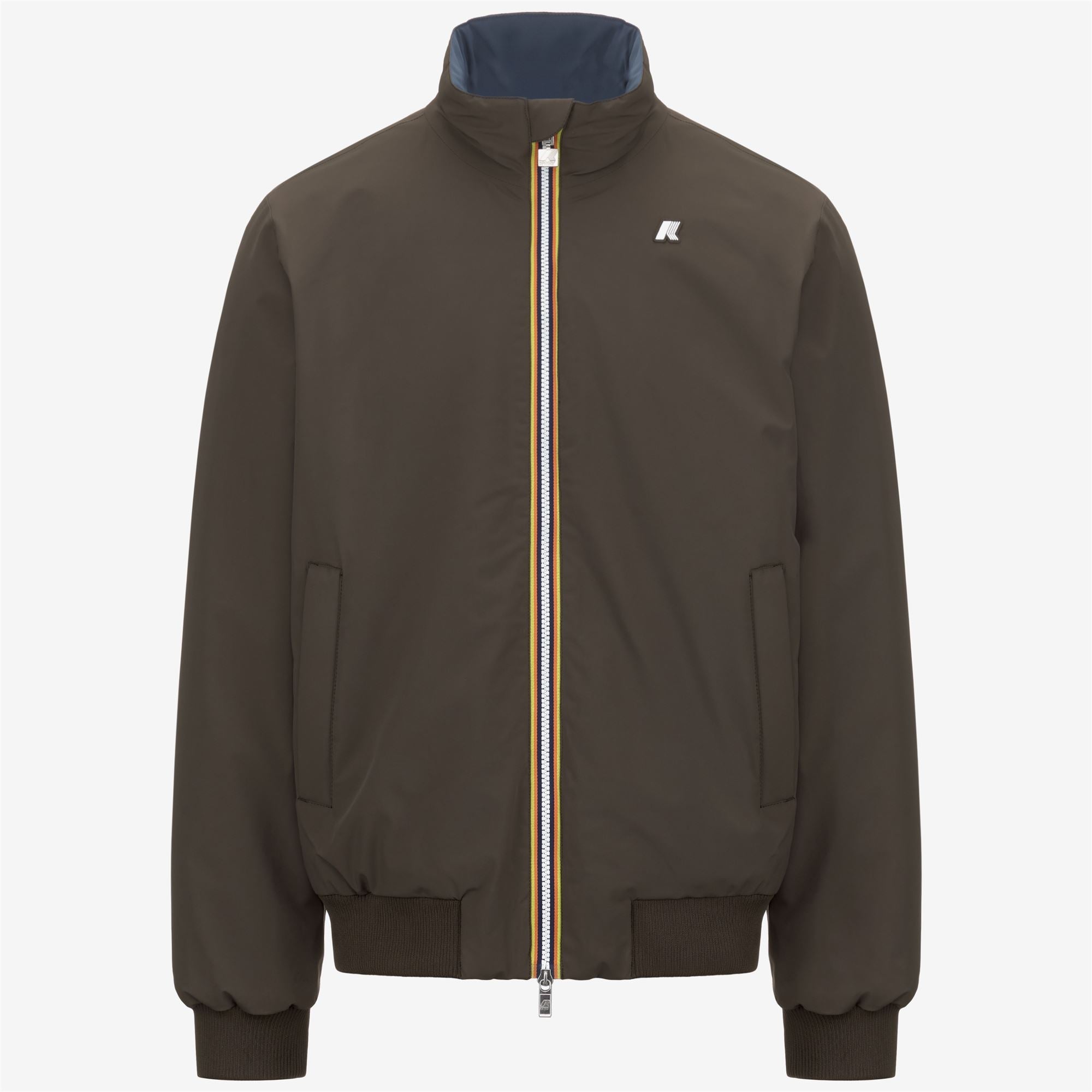 ARSENE ST WARM REVERSIBLE - Jackets - Short - Man - BLACK OLIVE-BLUE AIRFORCE