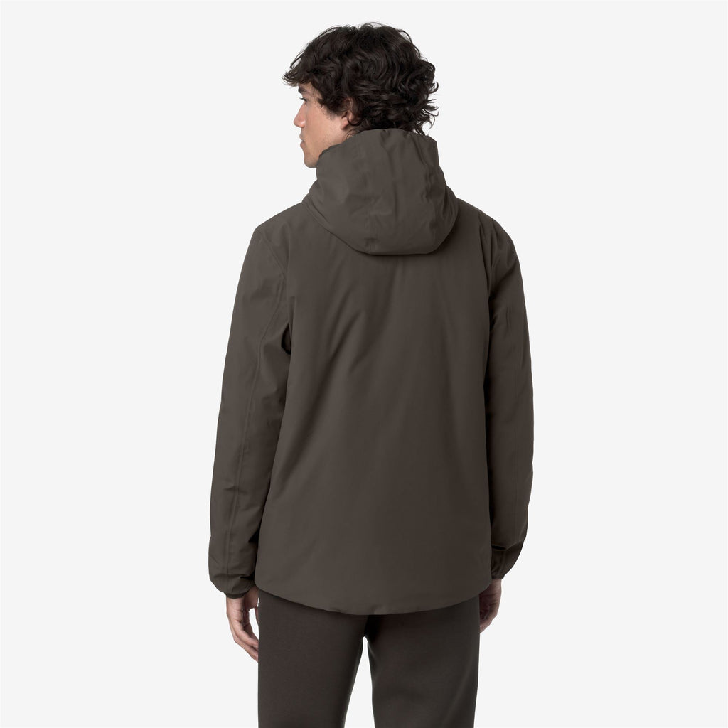 JACK ST WARM REVERSIBLE - Jackets - Short - Man - BLACK OLIVE-BLUE DEPTH
