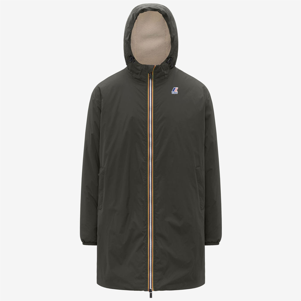 LE VRAI 4.0 EIFFEL EAST ORSETTO - Jackets - 3/4 LENGTH - Unisex - GREEN BLACKISH