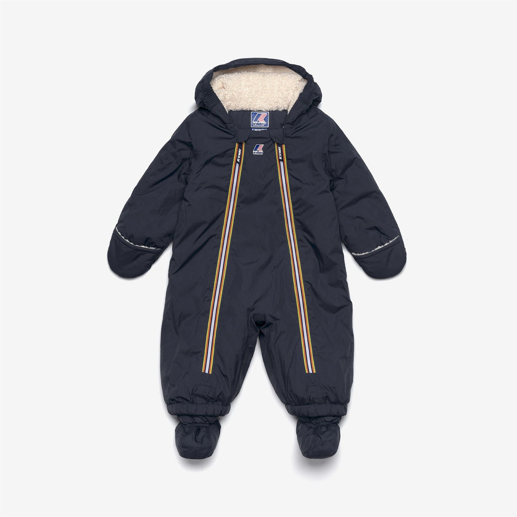 E. LE VRAI 4.0 SNOTTY ORSETTO - Sport Suits - TRACKSUIT - Kid unisex - BLUE DEPTH